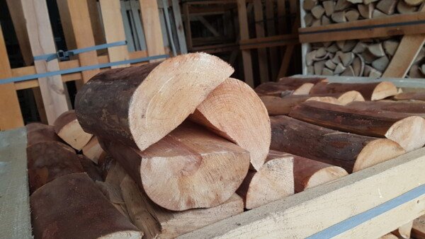 Birch without bark 1 RM crates - Image 2