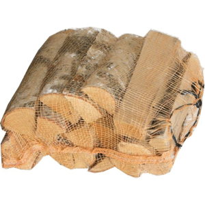 Birch firewood in 40 l bags