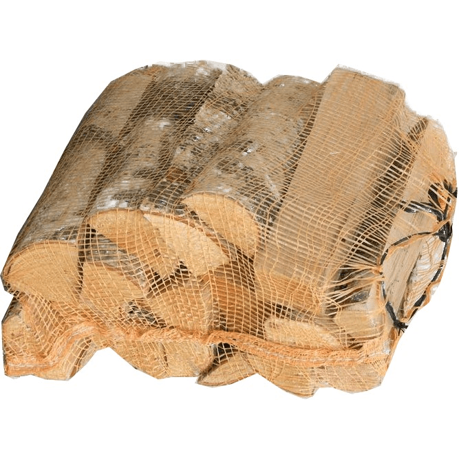 Birch firewood in 40 l bags